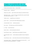 Chapter 14-16 &lpar;ECPI&rpar; BIO 116 Test Questions and All Correct Answers&period;
