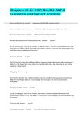 Chapters 23-24 ECPI Bio 116 A&P 2 Questions and Correct Answers&period;