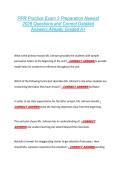 PPR Practice Exam 2 Preparation Newest  2026 Questions and Correct Detailed  Answers Already Graded A&plus; 