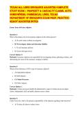 Texas All Lines Insurance Adjuster Complete Study Guide &vert; Property & Casualty Claims&comma; Auto&comma; Homeowners&comma; Commercial Lines&comma; Texas Department of Insurance Exam Prep&comma; Practice-Ready Adjuster Notes