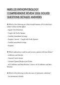 NURS&lowbar;231&lowbar;PATHOPHYSIOLOGY&lowbar;COMPREHENSIVE&lowbar;REVIEW&lowbar;2026&lowbar;SOLVED&lowbar;QUESTIONS&period;pdf