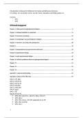Samenvatting boek Introduction to Research Method in the Social and Behavioral Sciences