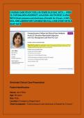 I-HUMAN CASE STUDY FOR A 58 YEARS OLD MAN WITH &mdash; WEEK  10 FOR WALDEN UNIVERSITY LOCATION &colon;OUTPATIENT CLINIC  WITH Chest pressure and shortness of breath for 2 hours X-RAY&comma;  ECG&comma; AND LABORATORY CAPABILITIES FULL CASE STUDY WITH A  SOAP NOTE