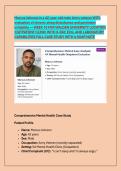 Marcus Johnson is a 42-year-old male Army veteran WITh evaluation of chronic sleep disturbance and persistent  irritability &mdash; WEEK 10 FOR WALDEN UNIVERSITY LOCATION  &colon;OUTPATIENT CLINIC WITH X-RAY&comma; ECG&comma; AND LABORATORY  CAPABILITIES FULL CASE STUDY WITH A S