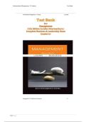 Management&comma; 12th Edition &ndash; Test Bank &lpar;Chapters 1&ndash;2&rpar;&comma; John R&period; Schermerhorn Jr&period;&comma; Management Course&comma; &ndash; Complete exam preparation questions