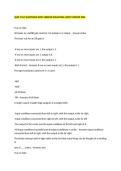 QUIZ 2 PLC QUESTIONS WITH VERIFIED SOLUTIONS LATEST UPDATE 2026