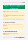 NURS 304&colon; Skin&comma; Eyes&comma; & Ears Questions  and Correct Answers&sol; Latest Update &sol;  Already Graded