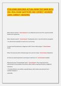 PTCB EXAM 2024&sol;2025 ACTUAL EXAM TEST BANK WITH 250&plus; REAL EXAM QUESTIONS AND CORRECT ANSWERS &lpar;100&percnt; CORRECT ANSWERS&rpar;