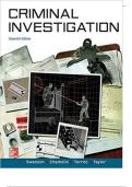 Test Bank for Criminal Investigation 11th Edition &ndash; Charles R&period; Swanson &vert; Latest Update 2026 &vert; A&plus; Exam Prep