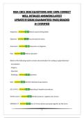 NHA CBCS 2026&vert;QUESTIONS AND 100&percnt; CORRECT WELL DETAILED ANSWERS&vert;LATEST UPDATE&excl;&excl;&excl;&excl;&excl;2026&vert;GUARANTEED PASS&vert;GRADED A&plus;&vert;VERIFIED