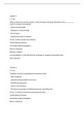 QM 6655 Quiz 2 Exam &vert; Questions and answers &vert; Updated RATED A&plus; &vert; NEW EDITION &vert; UPDATED&vert; 2026