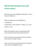 DEX IOT Study Questions exam with correct answers