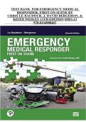 Emergency Medical Responder &ndash; Comprehensive Course Material