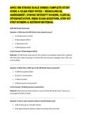 APEX NIH Stroke Scale &lpar;NIHSS&rpar; Complete Study Guide & Exam Prep Notes &vert; Neurological Assessment&comma; Stroke Severity Scoring&comma; Clinical Interpretation&comma; NIHSS Exam Questions&comma; Step-by-Step Scoring & Revision Material