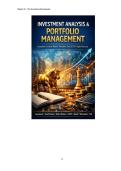 Lecture Notes & Practice Bank&colon; Investment Analysis and Portfolio Management &ndash; &lpar;CFA-Style&rpar;