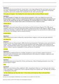 HIST502 Historiography&vert; QUIZ 1  With complete solution RATED A&plus; &vert; Updated Newest &vert; 2026 