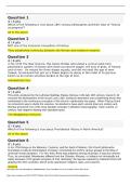 HIST 502&vert;Module 4 Quiz Early Modern Europe and American Historiography&vert; Updated &vert; RATED A&plus;