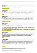HIST 502&vert;Module 3 Quiz Christianity and Medieval Europe&period;&vert; Updated &vert; RATED A&plus;