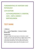 Anatomy & Physiology Test Bank &mdash; Martini A&P 12th Ed &vert; 20 NCLEX-style MCQs&sol;Chapter &mdash; Nursing Test Bank 2026