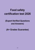Food Safety Certification Test 2026 &vert; NEHA CP-FS Prep