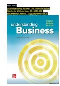 TEST BANK for Understanding Business&comma; 13th Edition by William Nickels&comma; Jim McHugh&comma; Susan Mc&vert;&vert;ISBN&comma; 978- 1260894851&vert;&vert;Chapter 1-20&vert; All Chapters &comma;Complete Guide A&plus;