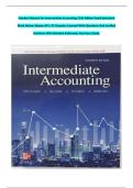 Complete Solution Manual For Intermediate Accounting&comma; 11th Edition by David Spiceland&comma; Mark Nelson&comma; &vert; All 21 Chapters Covered With Questions And Correct Answers &vert; With Rationales And Case Study&period;