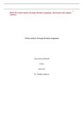BUSI 710 Critical Analysis&colon; Strategic Deviation Assignment &vert; 2026 Update with complete solutions&period;
