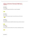 BUSI 710 - Quiz Purpose Statement & Significance &vert; Questions and Answers &vert; 2026 Update with complete solutions&period;