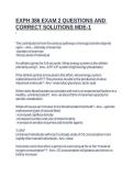 EXPH 386 EXAM 2 QUESTIONS AND CORRECT SOLUTIONS MDE-1