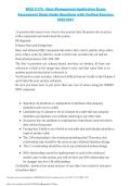C170 Data Management Applications Exam Assessment Study Guide &ndash; Western Governors University &lpar;WGU&rpar; 2026&sol;2027 with Questions and Verified Answers