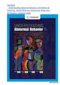 TEST BANK FOR Understanding Abnormal Behavior &lpar;MindTap Course List&rpar; 12th Edition by David Sue &comma; Derald Wing Sue&vert;&vert; ISBN&colon;978-0357365212 &vert;&vert; ALL CHAPTERS COVERED YOUR ULTIMATE GUIDE 100&percnt; VERIFIED A&plus; GRADE ASSURED&excl;&excl;&excl;&excl;&excl; NEW LATEST UPDATE&excl;&excl;&excl;&excl;&excl;&excl;&excl;