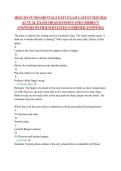 HESI RN Fundamentals &ndash; Nursing Exam Preparation&comma; Academic Year 2026 &ndash; Comprehensive Study Material