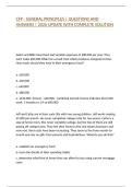 CFP - GENERAL PRINCIPLES &vert; QUESTIONS AND ANSWERS &vert; 2026 UPDATE WITH COMPLETE SOLUTION