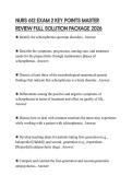 NURS 612 EXAM 2 KEY POINTS MASTER REVIEW FULL SOLUTION PACKAGE 2026