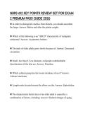 NURS 612 KEY POINTS REVIEW SET FOR EXAM 2 PREMIUM PASS GUIDE 2026