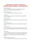 Test Bank for Leifer &ndash; Nursing and Maternal-Child Health&comma; Academic Year 2026 &ndash; Comprehensive Review and Practice Material