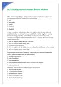 NURS 1141 Exam with accurate detailed solutions