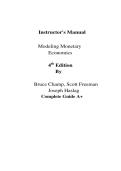 Modeling Monetary Economics 4th Edition by Bruce Champ&comma; Scott Freeman & Joseph Haslag &vert; Complete Solution Manual