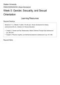 COUN 6215 Week 5 Gender &comma; Sexuality and Sexual Orientation exam with 100&percnt; accurate solutions 
