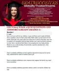 COUN 6215 Week 5 Gender &comma; Sexuality and Sexual Orientation exam with 100&percnt; accurate solutions 