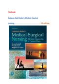 LeMone and Burke's Medical-Surgical Nursing&comma; 7th Edition &ndash; Paula Gubrud &lpar;2026&rpar; &ndash; Complete Test Bank &lpar;Chapters 1&ndash;50&rpar;