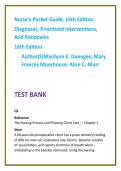 Nurse&rsquo;s Pocket Guide 16th Edition &lpar;2026&rpar;&colon; Updated Diagnoses&comma; NGN Case Studies & Practice Q&A