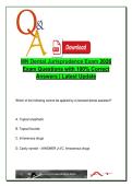 Dental Jurisprudence &lpar;MN BOD&rpar; &ndash; 100 Verified Questions &ndash; CE&comma; Ethics&comma; Infection Control&comma; LDA Scope