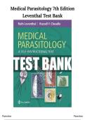 TEST BANK -  Medical Parasitology&colon; A Self-Instructional Text&comma; 7th Edition by Leventhal&semi; Cheadle&vert; All Chapters Covered&period;