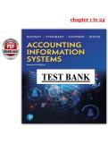 Accounting Information Systems 16th Edition &lpar;2026&rpar; &ndash; Romney &ndash; Test Bank PDF