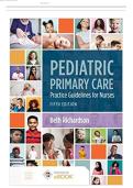 Pediatric Primary Care&colon; Practice Guidelines for Nurses&comma; 5th Edition &ndash; Richardson &lpar;2022&rpar; &vert; Complete Test Bank with Answers&comma; All Chapters
