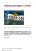 CHAMBERLAIN NR324 WEEK 1 EDAPT 7 Introduction to Magnesium Imbalance WITH 100&percnt; correct answers