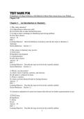 Test Bank For Foundations of College Chemistry&comma; 16th Edition by Morris Hein&comma; Susan Arena&comma; Cary Willard Chapter 1-20