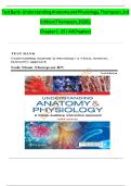 Test Bank for Understanding Anatomy & Physiology 3rd Edition by Gale Sloan Thompson &vert; Actual Exam Questions with Verified Correct Answers &vert; 100&percnt; Guaranteed Pass A&plus; Guide