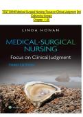 Test Bank for Medical-Surgical Nursing&colon; Focus on Clinical Judgment&comma; 3rd Edition by Linda Honan&vert;978-1975190941&vert; All Chapters 1-55&vert; LATEST